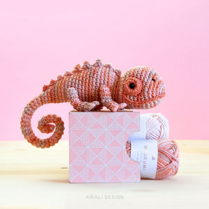 Riso the Amigurumi Chameleon | PDF Crochet Pattern