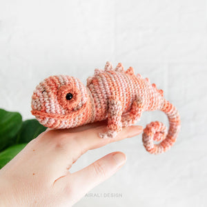 Riso the Amigurumi Chameleon | PDF Crochet Pattern