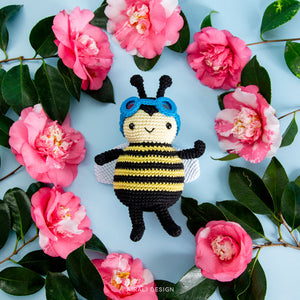 Zeno the Amigurumi Bumblebee | PDF Crochet Pattern