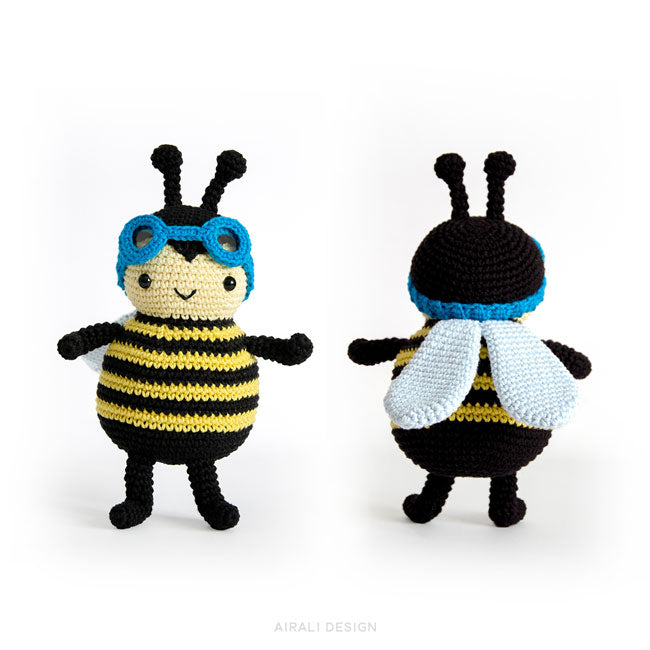 Zeno the Amigurumi Bumblebee | PDF Crochet Pattern