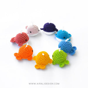 Little Whale | PDF Amigurumi Pattern | Crochet Rainbow