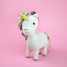 Load image into Gallery viewer, Marla the Amigurumi Unicorn | PDF Crochet Pattern
