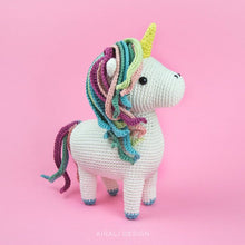 Load image into Gallery viewer, Marla the Amigurumi Unicorn | PDF Crochet Pattern

