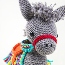 Load image into Gallery viewer, Pedro the Amigurumi Donkey | PDF Crochet Pattern
