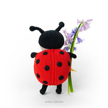 Load image into Gallery viewer, Carlotta the Amigurumi Ladybug | PDF Crochet Pattern
