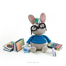 Load image into Gallery viewer, Norman the Amigurumi Bunny | PDF Crochet Pattern

