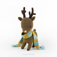 Load image into Gallery viewer, Noel the Amigurumi Reindeer | PDF Crochet Pattern

