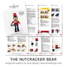 Load image into Gallery viewer, Nutcracker Amigurumi Bear | PDF Crochet Pattern
