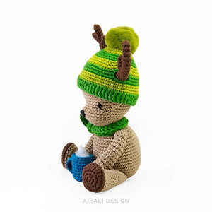 Dasher the Amigurumi Reindeer | PDF Crochet Pattern