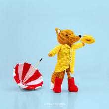 Load image into Gallery viewer, Foggy the Amigurumi Fox | PDF Crochet Pattern
