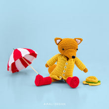 Load image into Gallery viewer, Foggy the Amigurumi Fox | PDF Crochet Pattern
