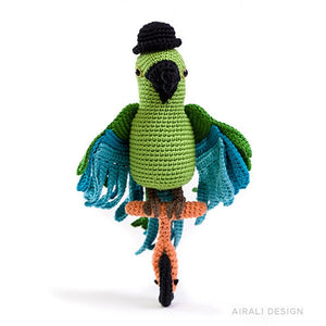 Carlo the Amigurumi Parrot | PDF Crochet Pattern