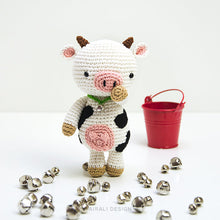 Load image into Gallery viewer, Mariella the Amigurumi Cow | PDF Crochet Pattern
