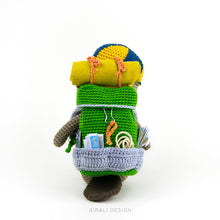 Load image into Gallery viewer, Lenny the Amigurumi Beaver | PDF Crochet Pattern
