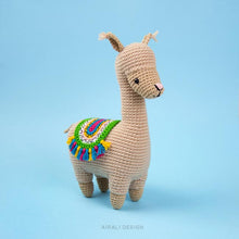Load image into Gallery viewer, Lonzo the Amigurumi Llama | PDF Crochet Pattern
