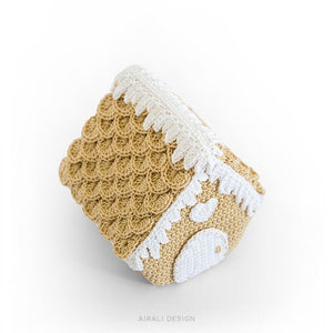 Nordic Gingerbread House | PDF Crochet Pattern