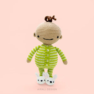 Baby Amigurumi in Pajama | PDF Crochet Pattern