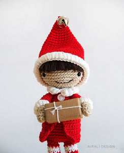Santa's Helper Amigurumi Elf | PDF Crochet Pattern