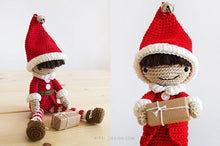 Load image into Gallery viewer, Santa&#39;s Helper Amigurumi Elf | PDF Crochet Pattern
