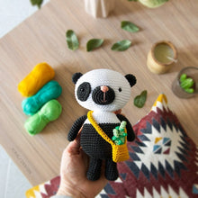 Load image into Gallery viewer, Paci the Amigurumi Panda | PDF Crochet Pattern

