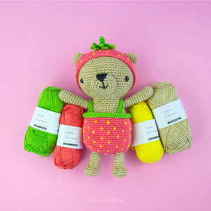Amigurumi Dress-Up Bears | PDF Crochet Pattern