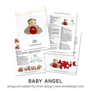 Baby Angel Amigurumi | PDF Crochet Pattern