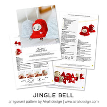 Load image into Gallery viewer, Jingle Bell Amigurumi | PDF Crochet Pattern
