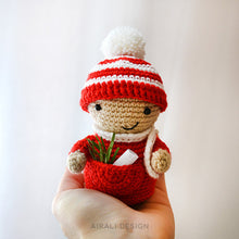 Load image into Gallery viewer, Christmas Elf Amigurumi | PDF Crochet Pattern

