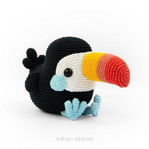 Toco the Amigurumi Toucan | PDF Crochet Pattern
